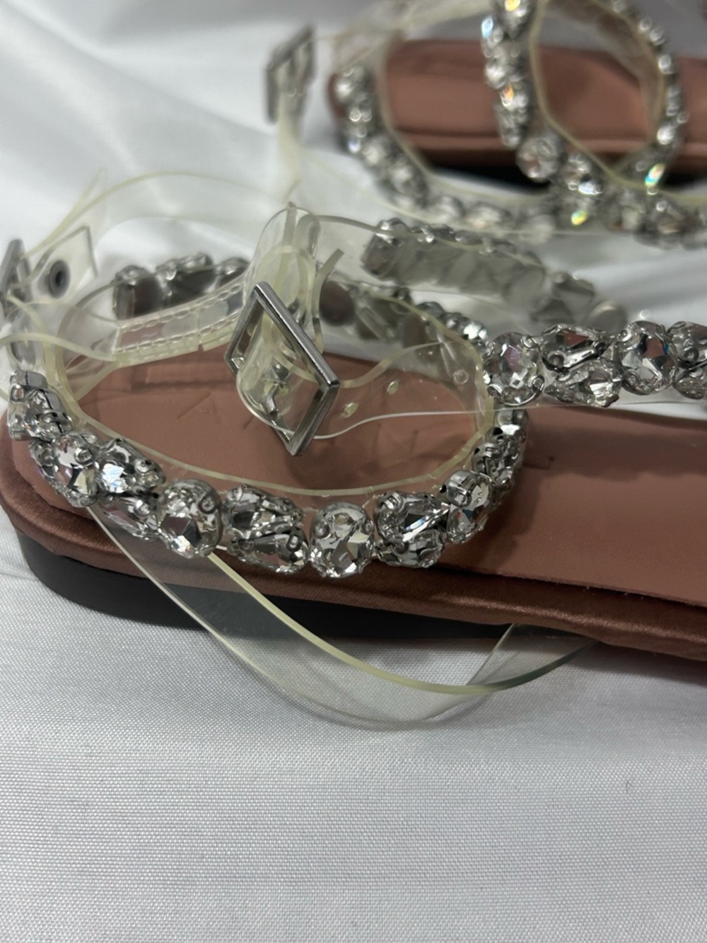 Aminah Abdul Jillil Soleil Ballet Flats Clear - Picture 4 of 7